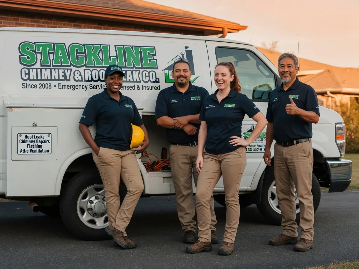 Chimney flashing repair company in Mount Hope, WI